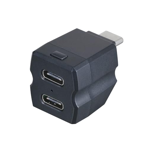 セイワ(SEIWA) 車内用品 USBハブ レインボーイルミ2USBコネクタ CtoC×2 F349 USB-C 2ポート 拡張 充電器 2台同
