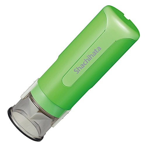 シャチハタ 印鑑 ハンコ キャップレス9N メールオーダー式 XL-CLN4/MO イエローグリーン