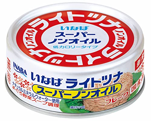 いなば食品 いなば 国産ライトツナスーパーノンオイル 70g×24缶 いなば食品 いなば 国産ライトツナスーパーノンオイル 70g×24缶