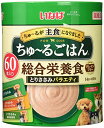 いなば ちゅ~るごはん とりささみバラエティ 総合栄養食 犬用 60本