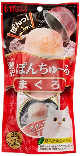 いなば 贅沢ぽんちゅ~る まぐろ 35g×2個 6個セット