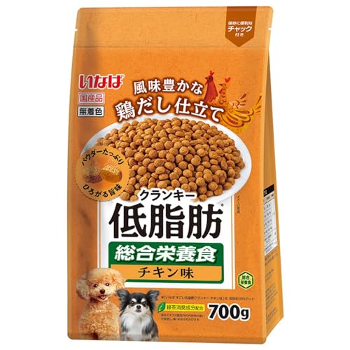 いなば 低脂肪クランキー 鶏だし チキン味 700g いなば 低脂肪クランキー 鶏だし チキン味 700g