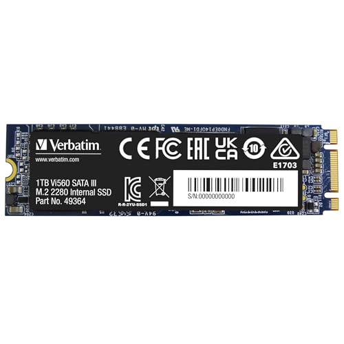 Verbatim バーベイタム 内蔵SSD M.2 SATA 2280 Vi560シリーズ 1TB 最大読込 520MB/s 国内代理店IO D