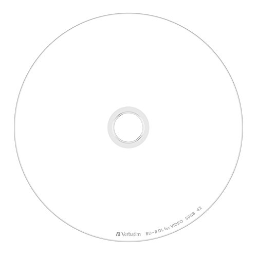 kichibeiの?バーベイタム(Verbatim) Verbatim バーベイタム 1回録画用 ブルーレイディスク BD-R DL 50GB 20枚 ホワイトプ｜アングル2