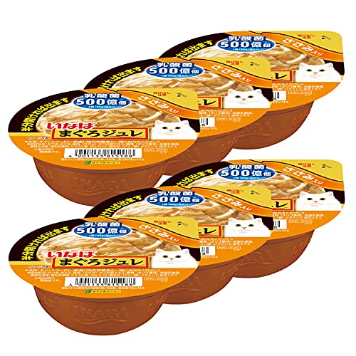 Natural - いなば まぐろジュレ乳酸菌入り ささみ入り 65g×6個セット
