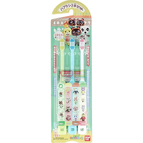 반다이(BANDAI) 허브러시 3개 세트 얽혀 돈부츠의 숲