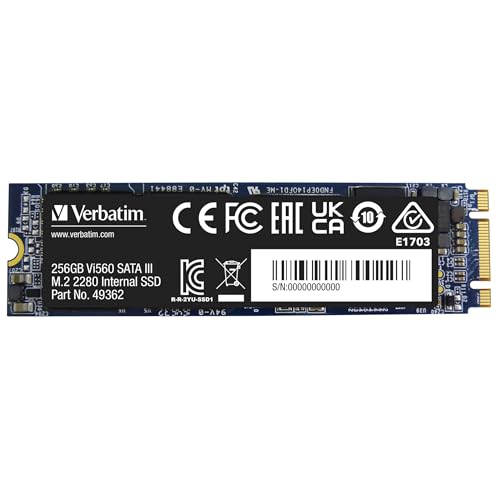 Verbatim バーベイタム 内蔵SSD M.2 SATA 2280 Vi560シリーズ 256GB 最大読込 520MB/s 国内代理店IO