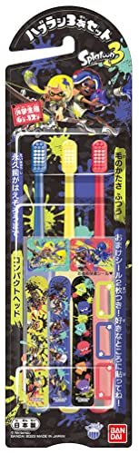 반다이(BANDAI) 허브러시 3개 세트 스프라툰 3