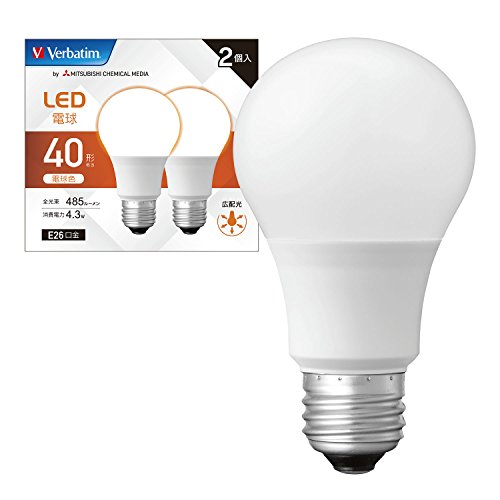 Verbatim С٥ LEDŵ 2ĥå E26 40W ŵ忧 (۸/ʼ̿40000/̩Ĵб) LD...