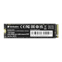 Verbatim バーベイタム NVMe PCIe Gen3.0x4 PCIe3.0 Vi3000シリーズ 1TB 最大読込 3100MB/s