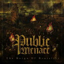 PUBLIC MENACE / THE REIGN OF BRUTALITY (CD)