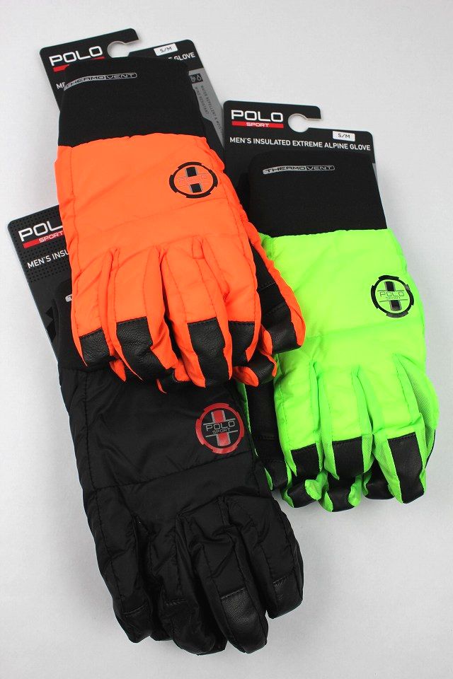 POLO SPORT (ポロ・スポーツ)/ INSULATED EXTREME ALPINE GLOVE (ナイロングローブ)　　　US買い付け