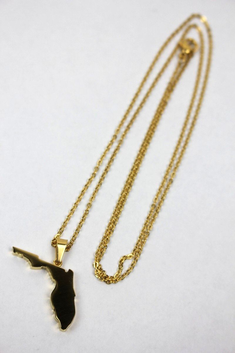 GOLDEN GILT (ゴールデン・ギルト) / "FLORIDA" NECKLACE (ネックレス) / gold　　THE SNEAKER STUDIO