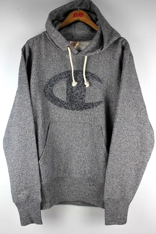 CHAMPION (チャンピオン) / "REVERSE WEAVE" PULLOVER SWEAT HOODY (スエットフーディー) / epper heather grey　　USアパレルライン　リバースウィーブ