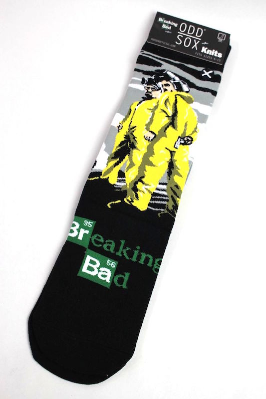NEW YORK発のソックスブランド【ODD SOCKS(オッド・ソックス)】から、人気テレビドラマ【BREAKING BAD(ブレイキング・バッド)】をモチーフにしたオリジナル・ソックスが入荷です。 サイズはフリーサイズ(26〜30cm)...