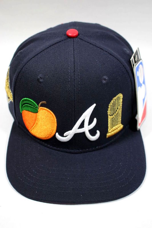 PRO STANDARD (プロスタンダード) / "ATLANTA BRAVES (アトランタ・ブレーブス) -1995 WORLD SERIES-" SNAPBACK CAP / navy