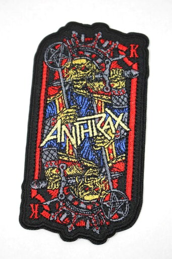ANTHRAX / "EVIL KING" PATCH (ワッペン) ANTHRAX / "EVIL KING" PATCH (ワッペン)