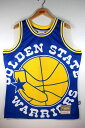 MITCHELL NESS（ミッチェルアンドネス） / GOLDEN STATE WARRIORS(ゴールデンステイト ウォーリアーズ) MESH BASKET JERSEY / blue×yellow バスケジャージ