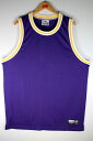 PRO CLUB (プロクラブ) / MESH BASKETBALL JERSEY (メッシュバスケシャツ) / purple×white×yellow