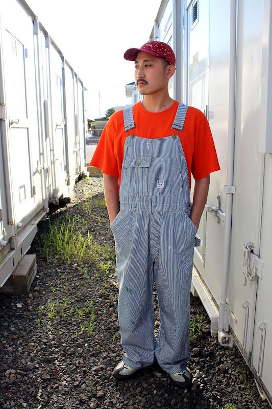 Rakuten - USED!!! BLUE GEM / HICKORY STRIPE OVERALL (50'S or 60'S) (オーバーオール) / navy×white