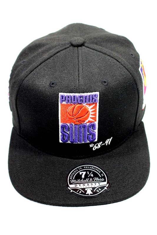 MITCHELL&NESS（ミッチェルアンドネス） / "PHOENIX SUNS -TIMELINE-" FITTED CAP / black