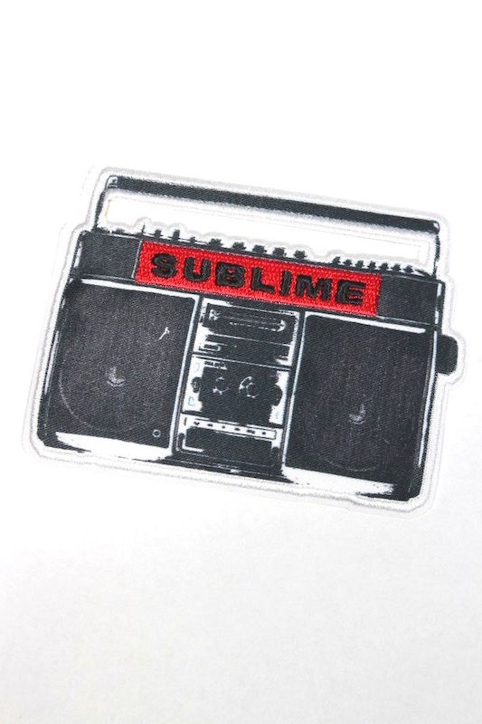 SUBLIME (サブライム) / "BOOM BOX" PATCH