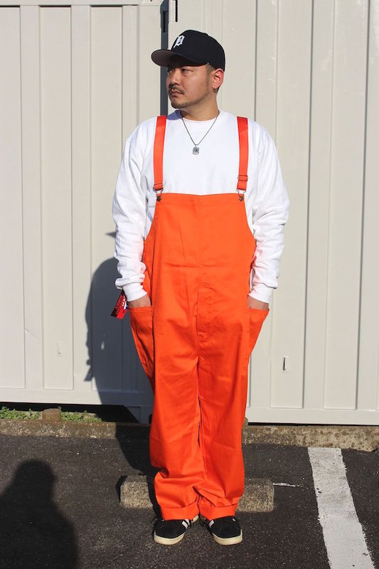 COOKMAN (åޥ) / FISHERMAN'S BIB OVERALL / orange