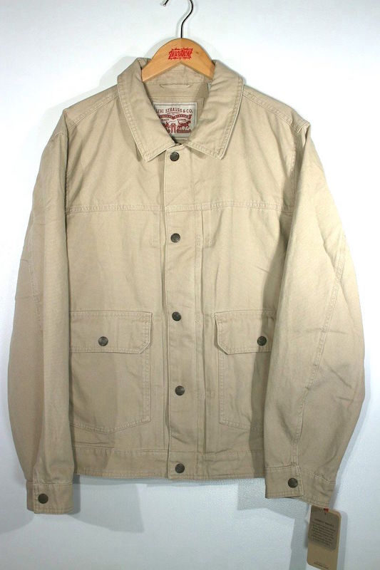 Rakuten - LEVI'S (リーバイス) / COTTON UTILITY JACKET / stone