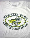 BEASTIE BOYS (ビースティー ボーイズ) / CHECK YOUR HEAD Tee / white