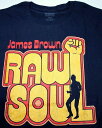 JAMES BROWN (ジェームス ブラウン) / RAW SOUL Tee / navy