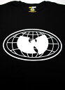 WU-TANG CLOTHING (ウータンクロージング) / "WU GLOBE" Tee / black