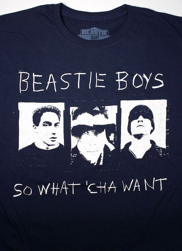 BEASTIE BOYS (ビースティー ボーイズ) / SO WHAT’CHA WANT Tee / navy