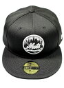 NEWERA (ニューエラ) / NEWYORK METS (ニューヨーク メッツ) 59FIFTY CLUBHOUSE CAP / black