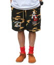 ACAPULCO GOLD (アカプルコゴールド) / WASHED CAMO SHORTS / beige camo