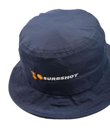 STUNNUTS (スタンナッツ) / "SURE SHOT -TALKIE-" NYLON BUCKET HAT / navy