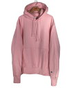 CHAMPION (チャンピオン) / REVERSE WEAVE PULLOVER SWEAT HOODIE (目無し) / pink candy　リバースウィーブ