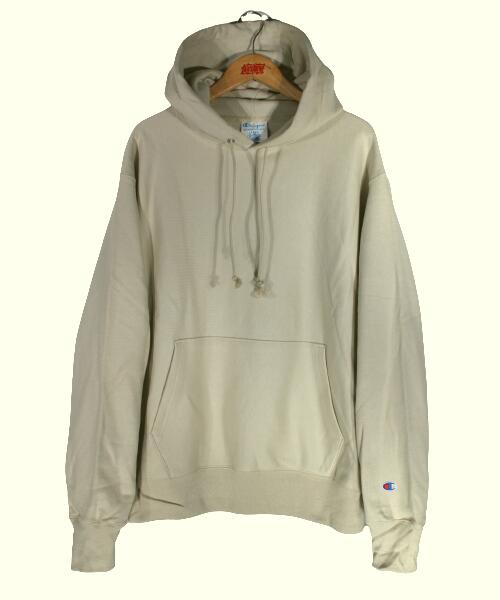 Rakuten - CHAMPION (チャンピオン) / REVERSE WEAVE PULLOVER SWEAT HOODIE (目無し) / sand　リバースウィーブ