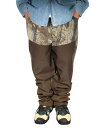 USED!!! WRANGLER / W-KNEE HUNTING PANTS (90`00'S) / realtree camo~brown