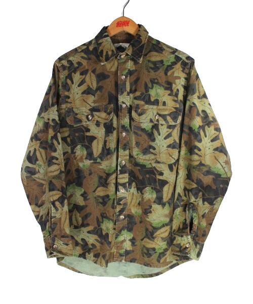 Rakuten - USED!!! GAMBLE MOUNTAIN / CHAMOIS CLOTH SHIRTS (90'S) / leaf camo