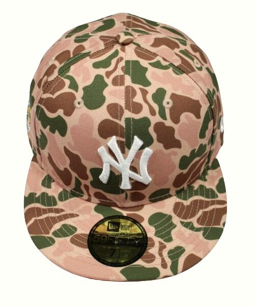 NEWERA / "NY YANKEES -WORLD SERIES 1996-" 59FIFTY CAMO FITTED CAP / duck hunter camo