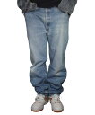 USED!!! LEVI'S / 501 STRAIGHT FIT DENIM PANTS (90'S)(4)
