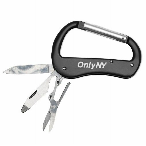 ONLY NY / LOGO CARABINER MULTI-TOOL ONLY NY / LOGO CARABINER MULTI-TOOL