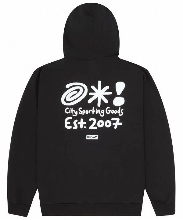 ONLY NY / GRAWLIX PULLOVER SWEAT HOODIE / blackオンリーニューヨーク　フーディー