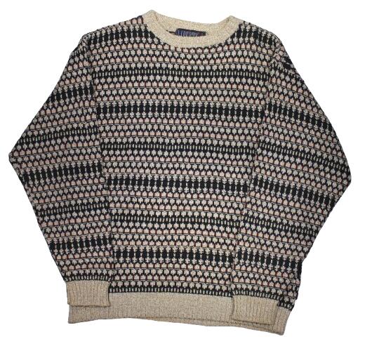 Rakuten - USED!!! LIBERTY / COTTON KNIT SWEATER (90'S)