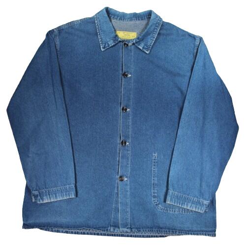 1924年にシカゴで設立されたワークブランド【UNIVERSAL OVERALL(ユニバーサル・オーバーオール)】のデニム・ワークジャケット/カバーオール(70-80年代製ヴィンテージ)が入荷です。 モデルは身長165cmの標準体型でXLサ...