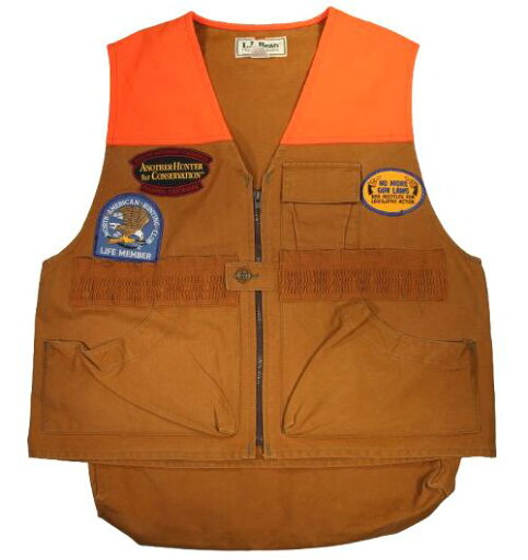 USED!!! L.L.BEAN / HUNTING VEST (80'S) / brown×orange エルエルビーン ハンティングベスト USED!!! L.L.BEAN / HUNTING VEST (80'S) / brown×orange エルエルビーン ハンティングベスト