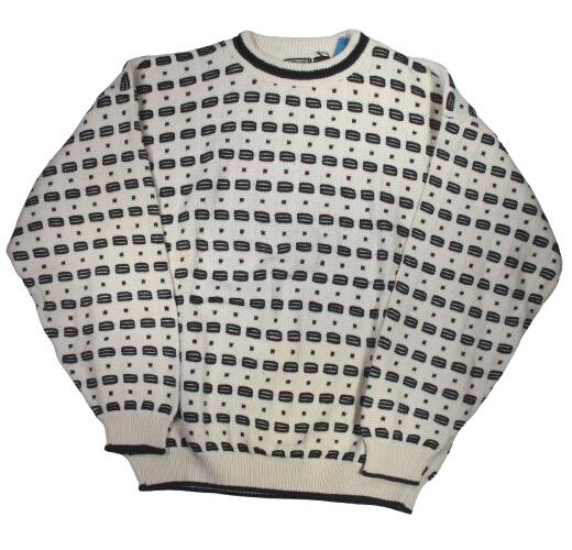 乐天商城 - USED!!! KNIGHTSBRIDGE / COTTON KNIT SWEATER (90'S) / off white　コットンニットセーター