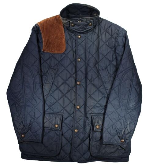 USED!!! POLO RALPH LAUREN / QUILTING JACKET (10'S) / navy　　ポロ・ラルフローレン　キルティング・ジャケット