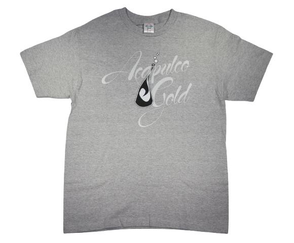 ACAPULCO GOLD / "POPPING" Tee / heather grey　　アカプルコ・ゴールド　Tシャツ