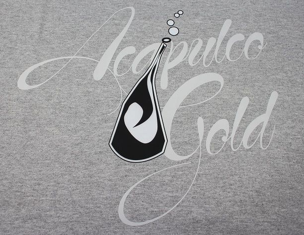 ACAPULCO GOLD / "POPPING" Tee / heather grey　　アカプルコ・ゴールド　Tシャツ